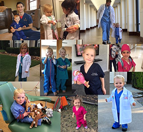 Pink Kids Scrub Cap Hat2