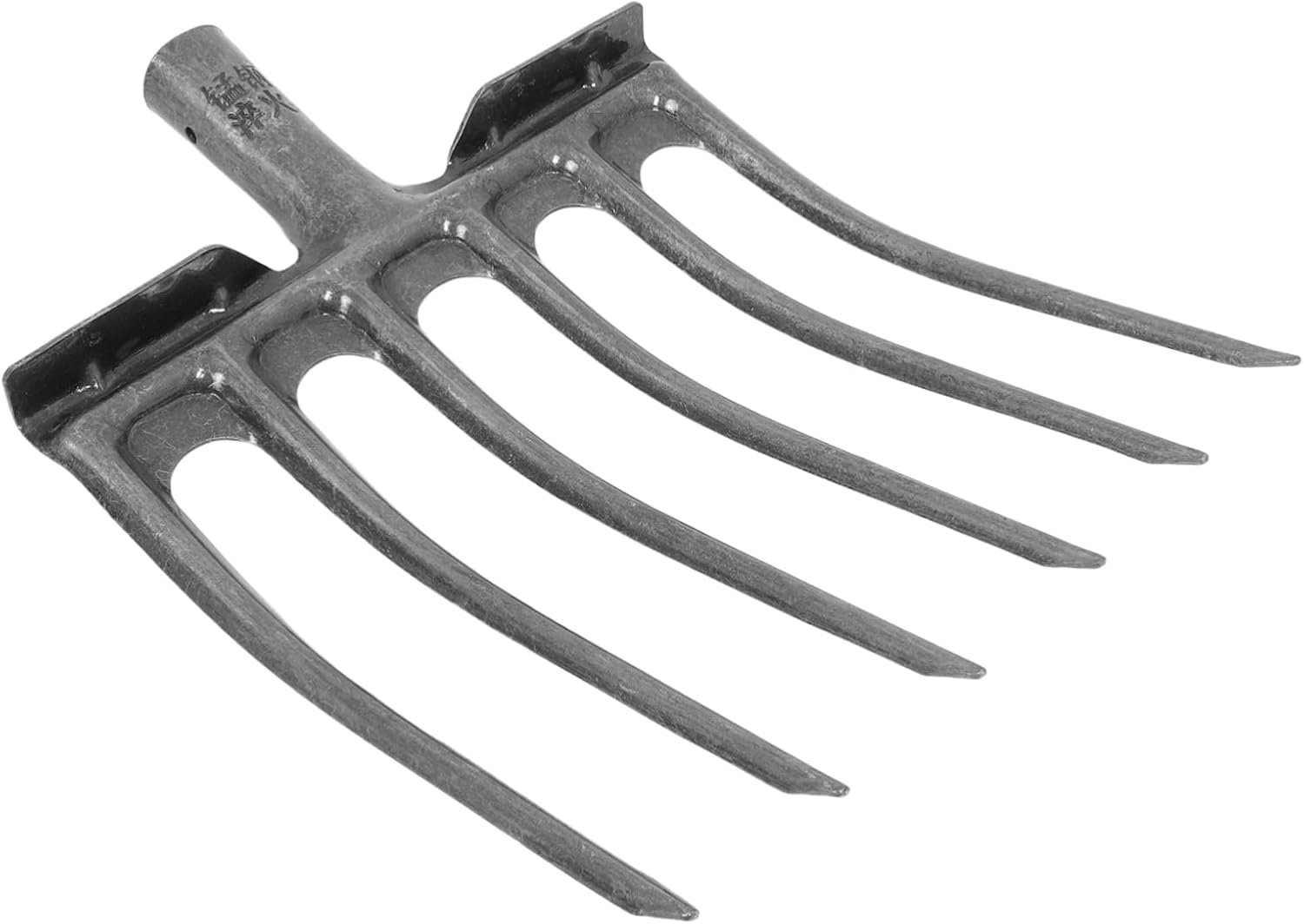 BESPORTBLE Sturdy Steel Plowing Fork Head for Efficient Soil Aeration Versatile Garden Tool for Deep Loosening and Cultivating Flower Beds and Fields Easy to Attach to Handles
