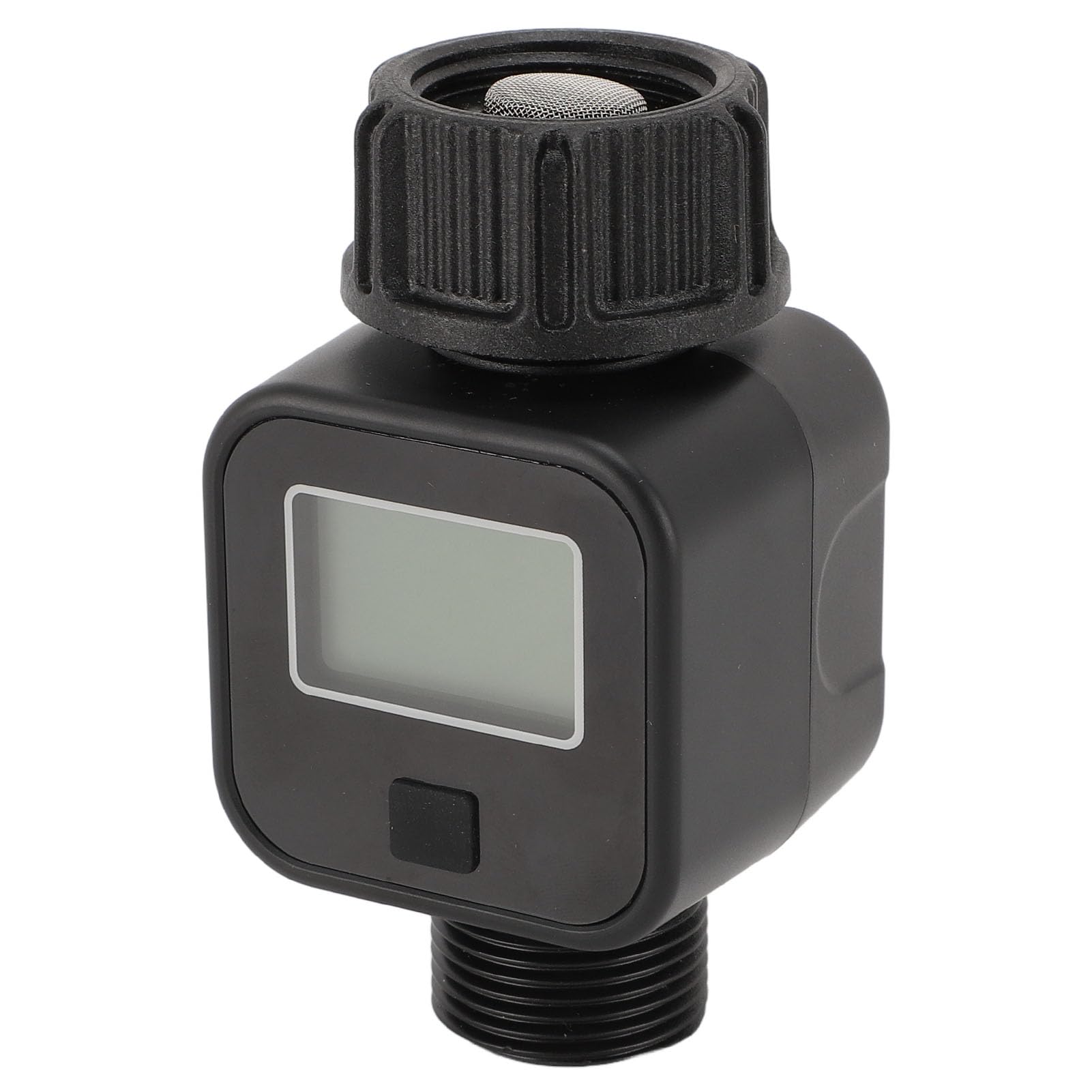 Digital Meter - Water Leak Detector,LCD Water Meter Standard, 3/4in Thread Connector Outdoor Water Tracker, Hose Attachment Water Meter for Nozzle Sprayer RV Water