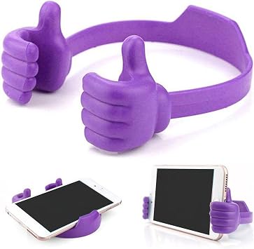 OK Cellphone Stands Adjustable Flexible Silicone Cellphone Stand Smartphone Display Holder
