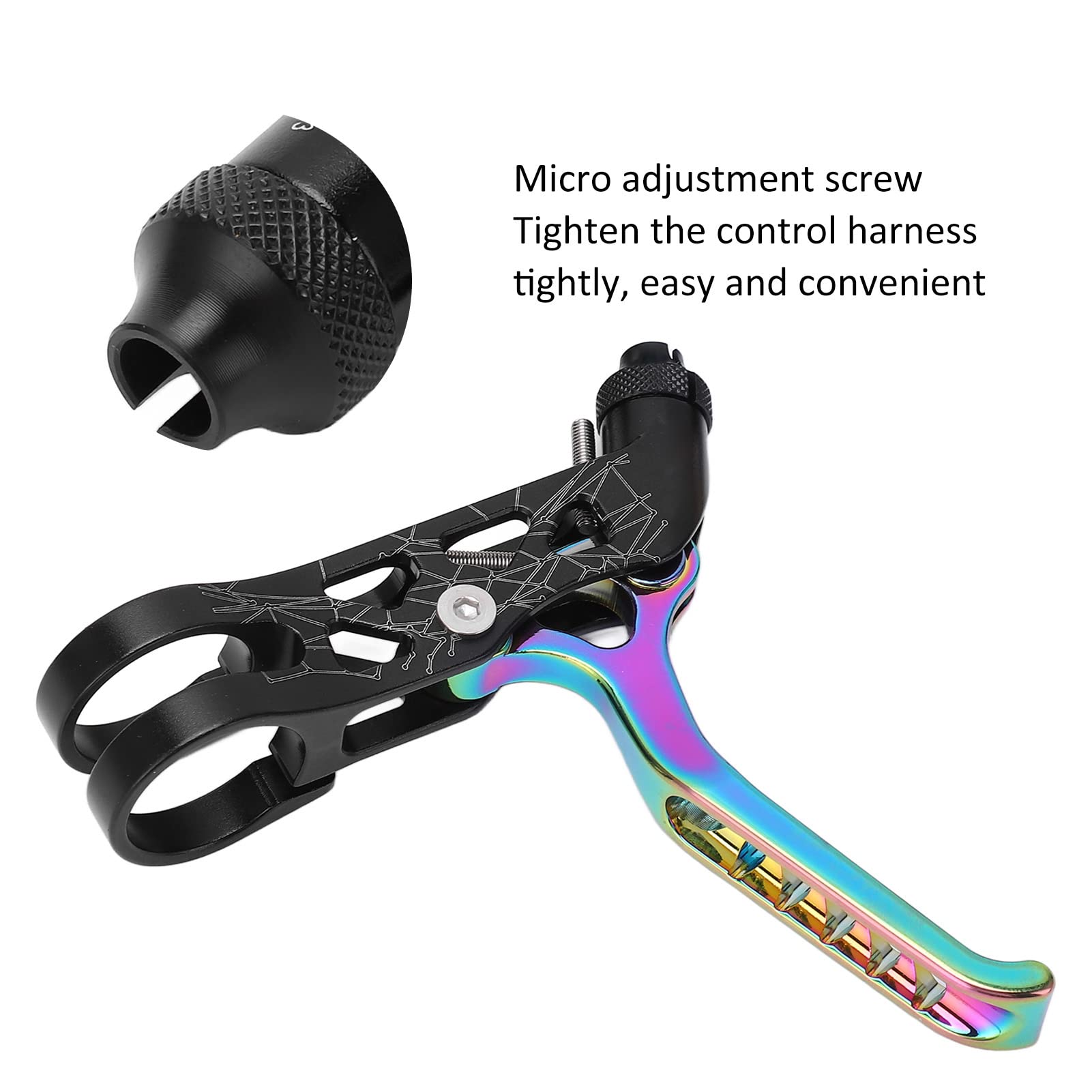 Tbest Leve Freno Bici, Sostituzione Maniglia Freno Mountain Bike in Lega di Alluminio per Mountain Bike 3sixty (Multicolore