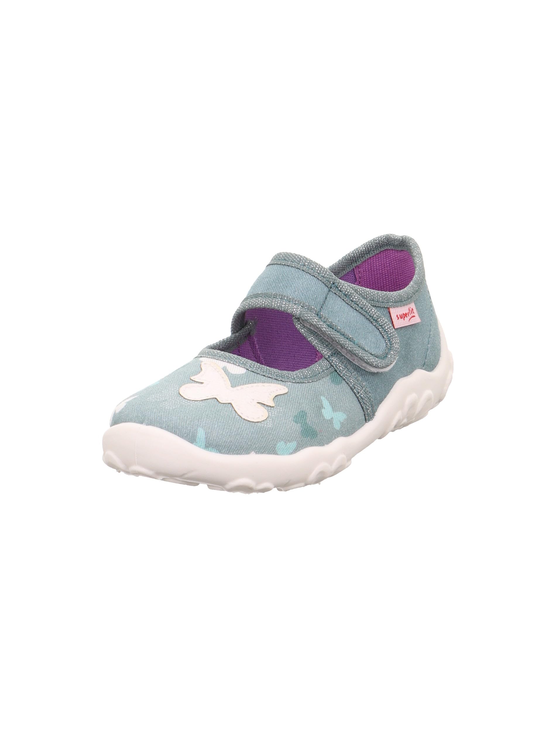 Superfit Girls Bonny Slippers, Light Green 7510, 10.5 UK Child