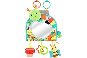 Infant Car Seat Toy - Enhanced Kick and Play Activity Center for Your Tiny Companion