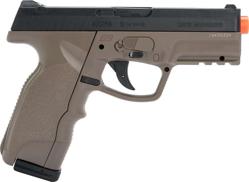 Evike Airsoft - Exclusive ASG Steyr M9A1 Non-Blowback Airsoft Pistol (Color: Dark Earth Special Edition)
