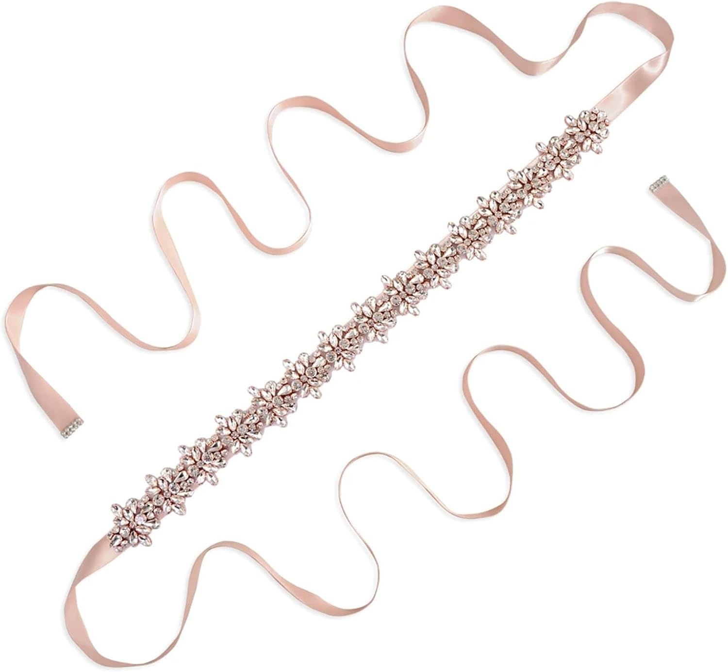 Women’S Luxury Wedding Sash With Rhinestone Crystal Beading A Bridal Bridesmaid Belt For Party Gown Accessories