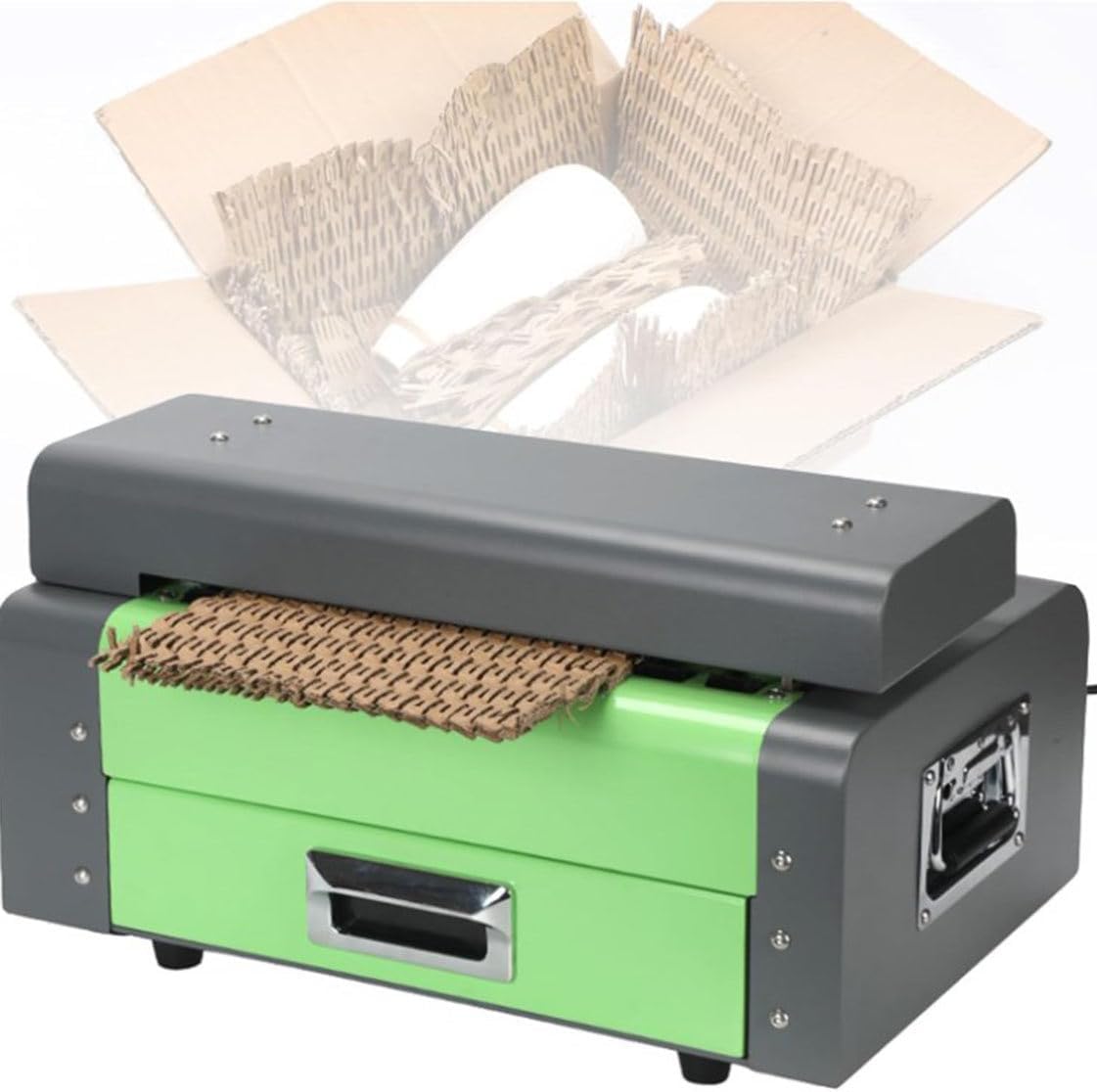 Paper Cutting Machine Environmentally Friendly,Honeycomb Cardboard Paper Padding Machine, Cutting Width 325Mm, for Ceramics, Artworks, Cups, Plates, Photo Frames