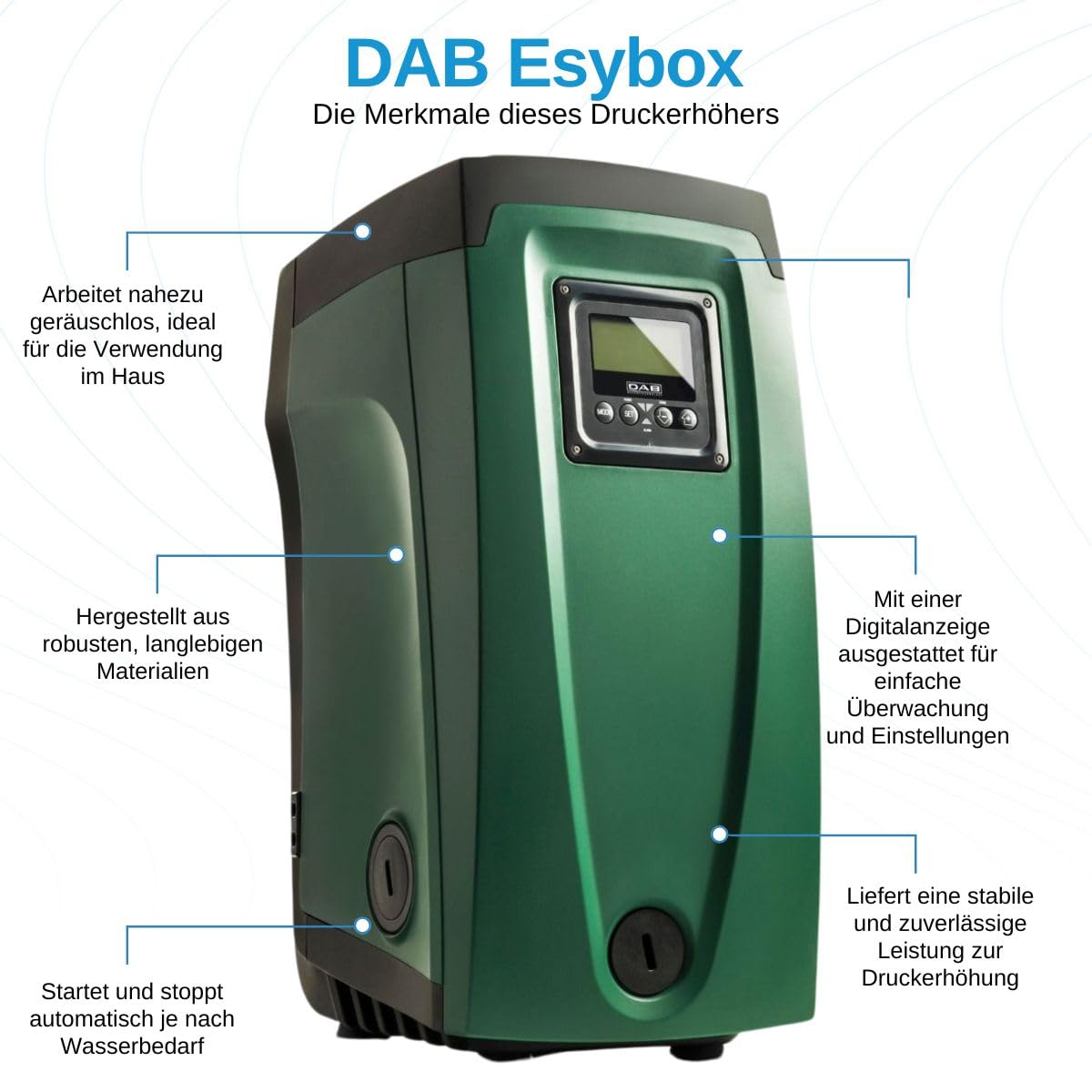 Dab E.sybox HP 2 60212309 - Sistema electrónico integrado para presurización de agua con inversor