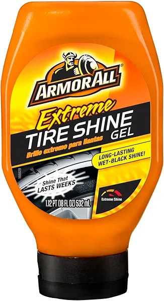 Armor All Extreme Tire Shine Gel by Armor All, Tire Shine for Restoring Color and Tire Protection, 18 Fl Oz