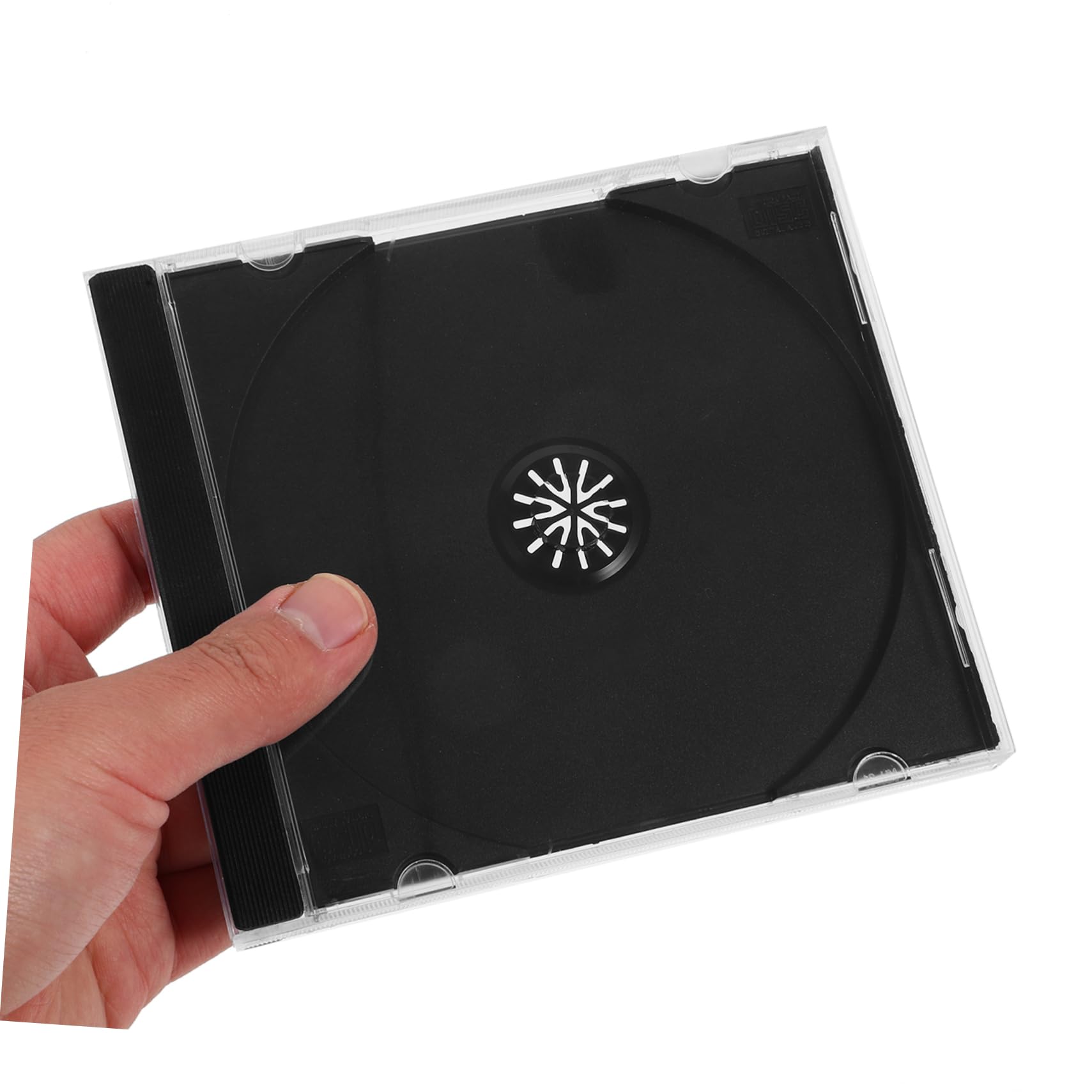 BESTOYARD 25pezzi Custodie Per Cd e Dvd Trasparenti Porta Dischi Pratico Organizzatore Di Archiviazione Per Dischi Protezione Contro Graffi e Collisioni Per Casa e Viaggi