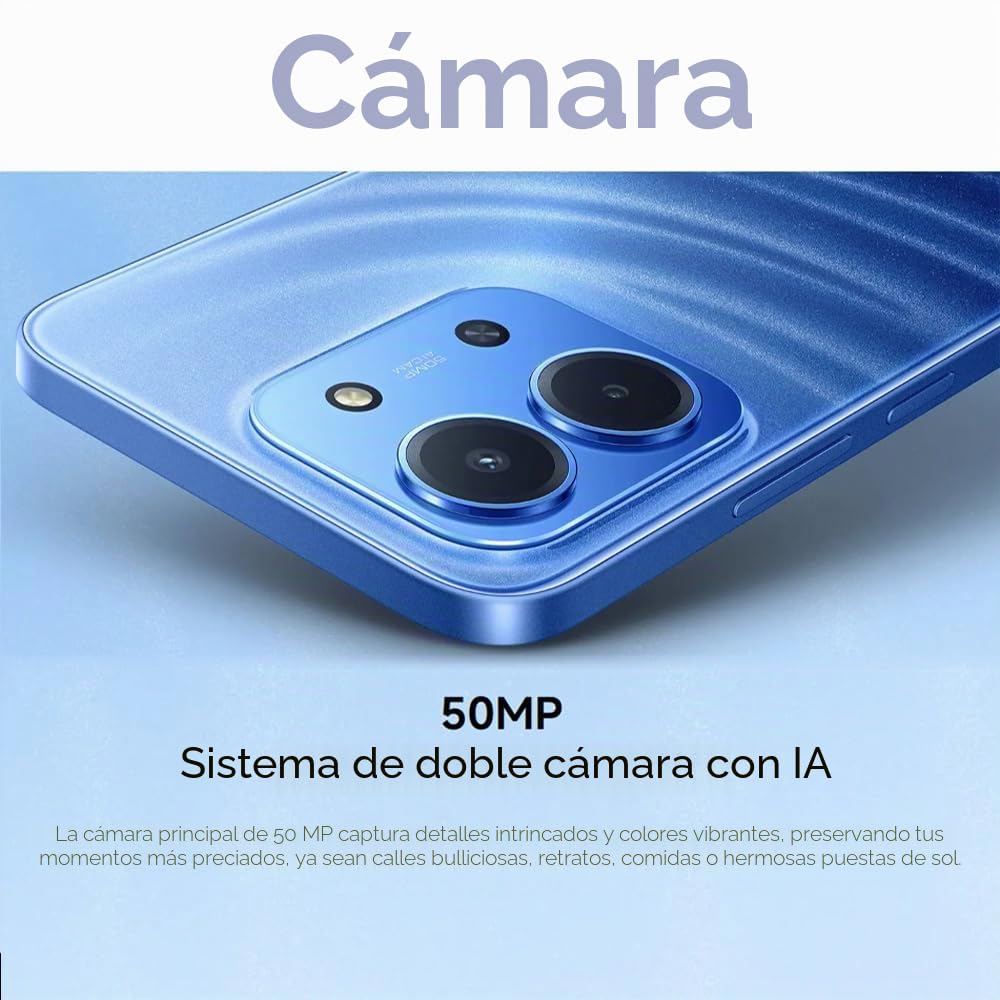 Smartphone Xiaomi Redmi 15C 8GB - 256GB - 6.9' - Azul