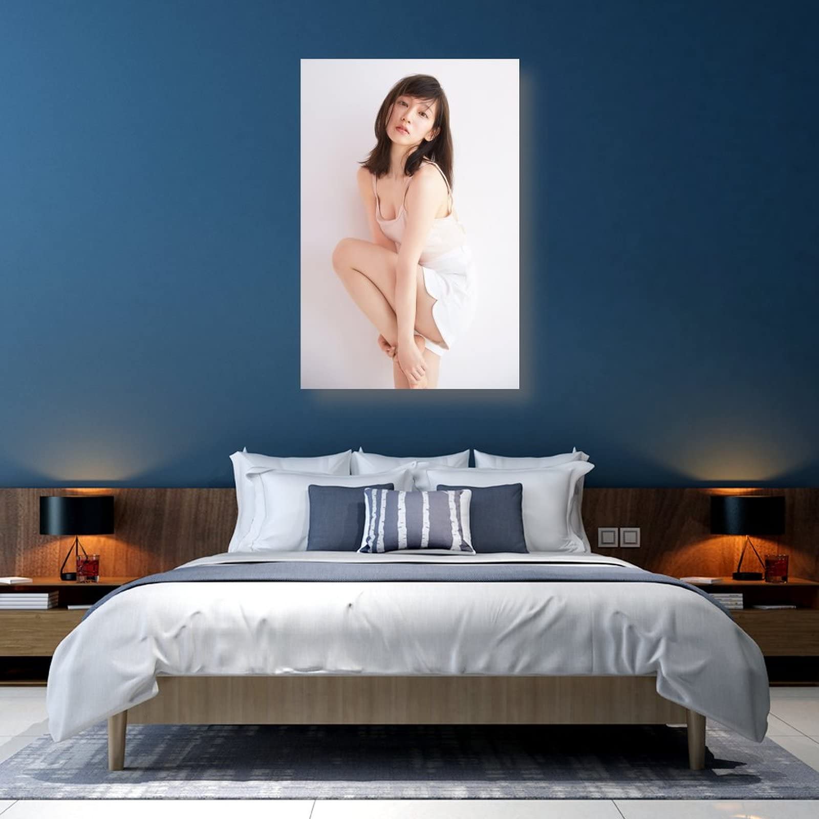 【激レア】吉岡里帆　特大　木製パネル　90㎝×60㎝　女優　壁掛け　ディスプレイ 激レア】吉岡里帆 特大 木製パネル 90㎝×60㎝ 女優 壁掛け