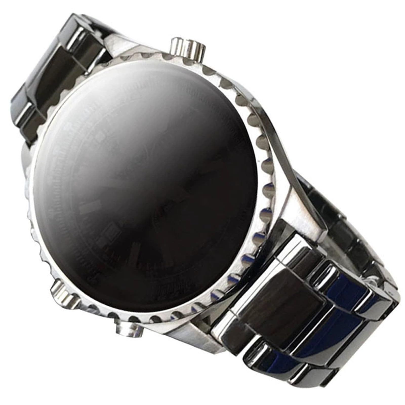 Bracelet de montre de rechange universel en céramique à dégagement rapide 18 mm (blanc, 20 mm)