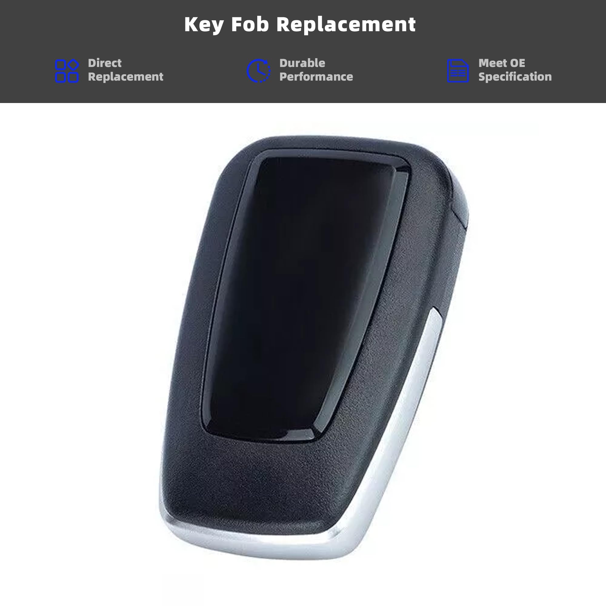Telecomando di ricambio per chiave elettronica, adatto per Toyota Camry 2018-2022, sostituisce 89904-06220 89904-06240 ID FCC: HYQ14FBC 314,3 MHz (4 pulsanti)