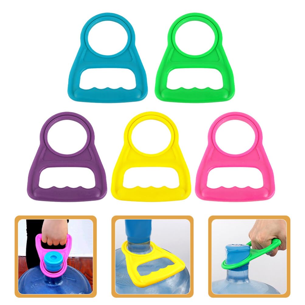 Cabilock 5pcs Water Bucket Lifters Heavy Duty Bottle Lifting Tool Water Jug Handles Bottled Water Handle Carrier Holder Lifter Heavy Duty Clip