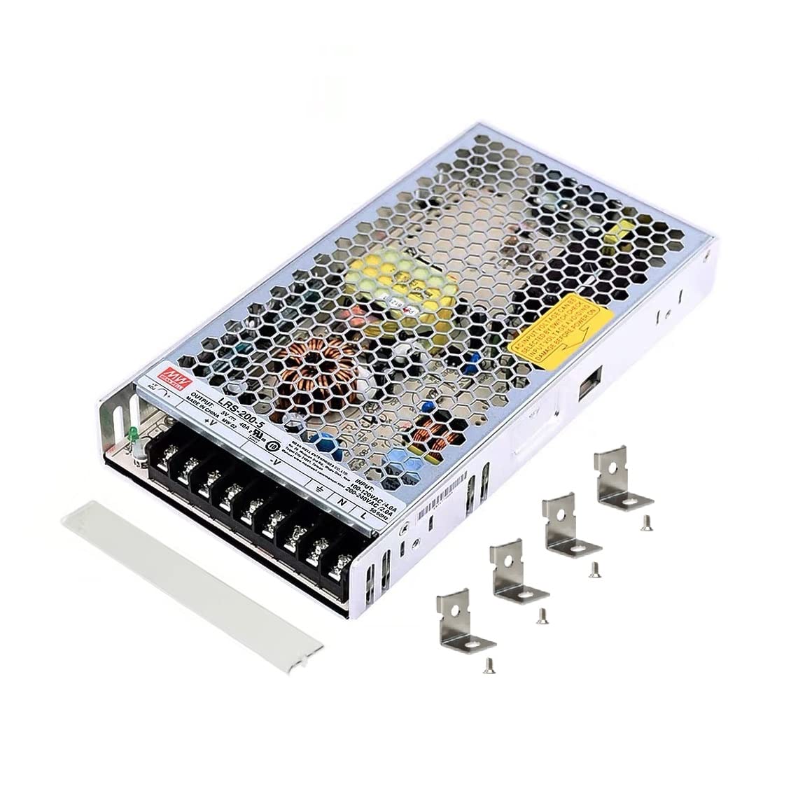 Mean Well 5V Power Supply LRS-200-5, Enclosed DC 220W 40A Single Output Switching Power Supply-image-46