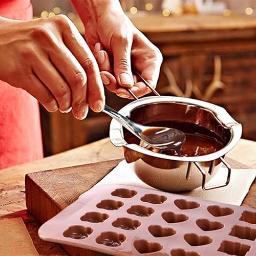 Miniatura 7 de JOERSH 5 moldes de silicona para chocolate para dulces, bombas de grasa, aperitivos y trufas, 9 formas, 93 cavidades, cera de jabón para derretir