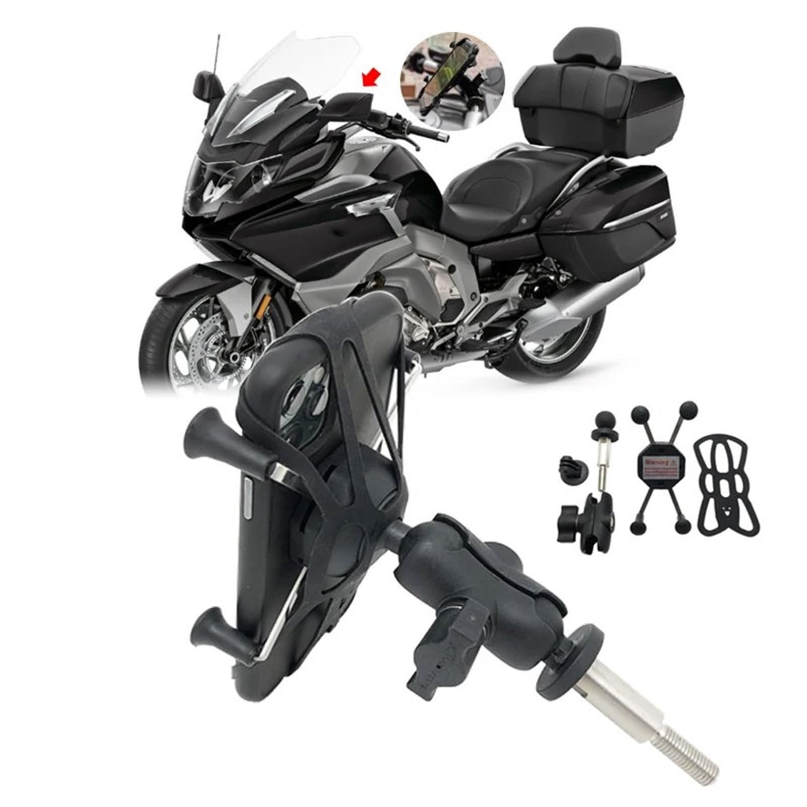 Soporte Navegación GPS Soporte para Cámara Acción para Teléfono Y Soporte Navegación GPS para Motocicleta para K1600GT K1600GTL K1600 GT K1600 GTL 2012-2023 Soporte para Navegación GPS