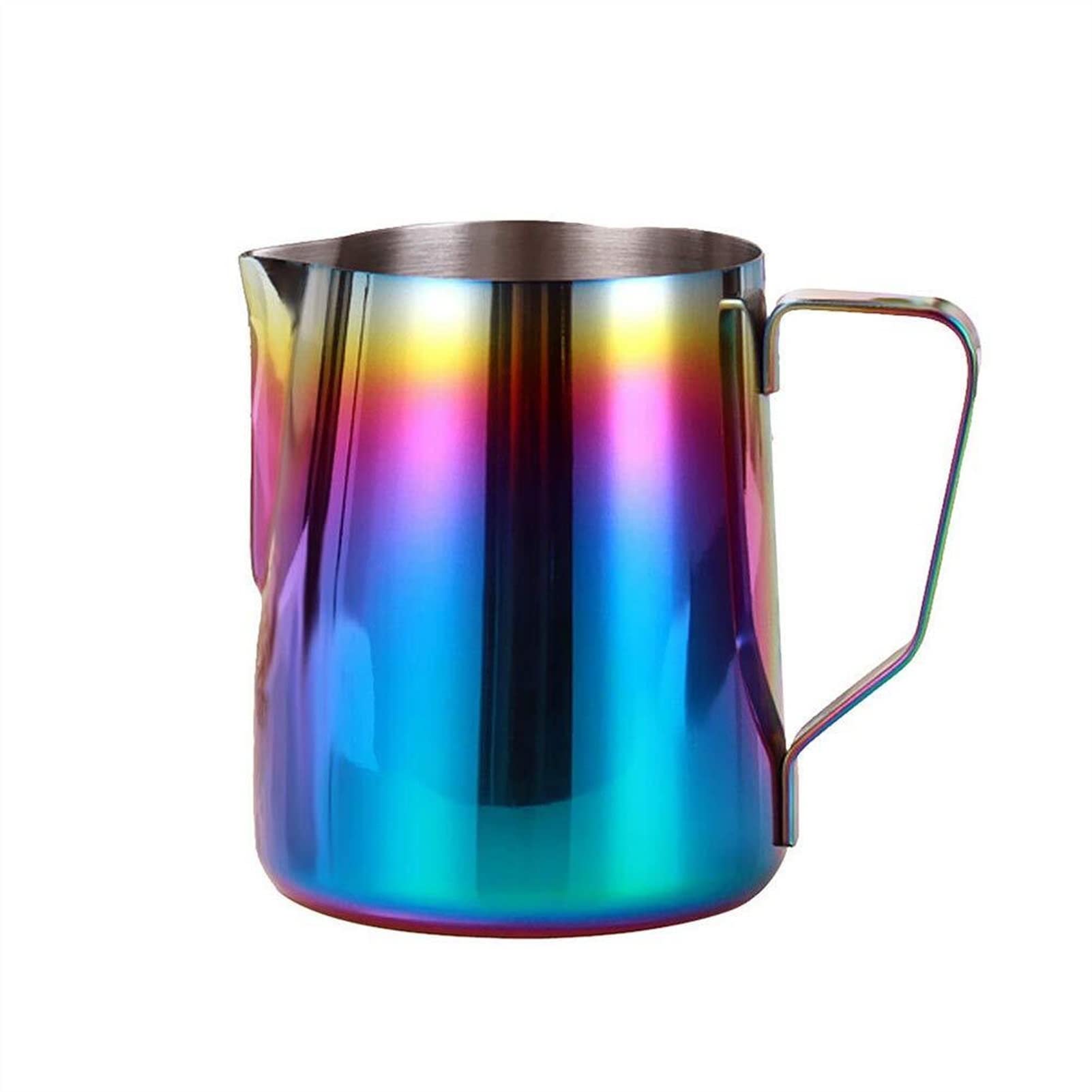 Jarra de Leche, Salsera, Vaso de Agua, Jarra, cremera, café, azúcar, Salsa, Acero Inoxidable Grande, espumador, Espresso, Barista, Latte Artesanal