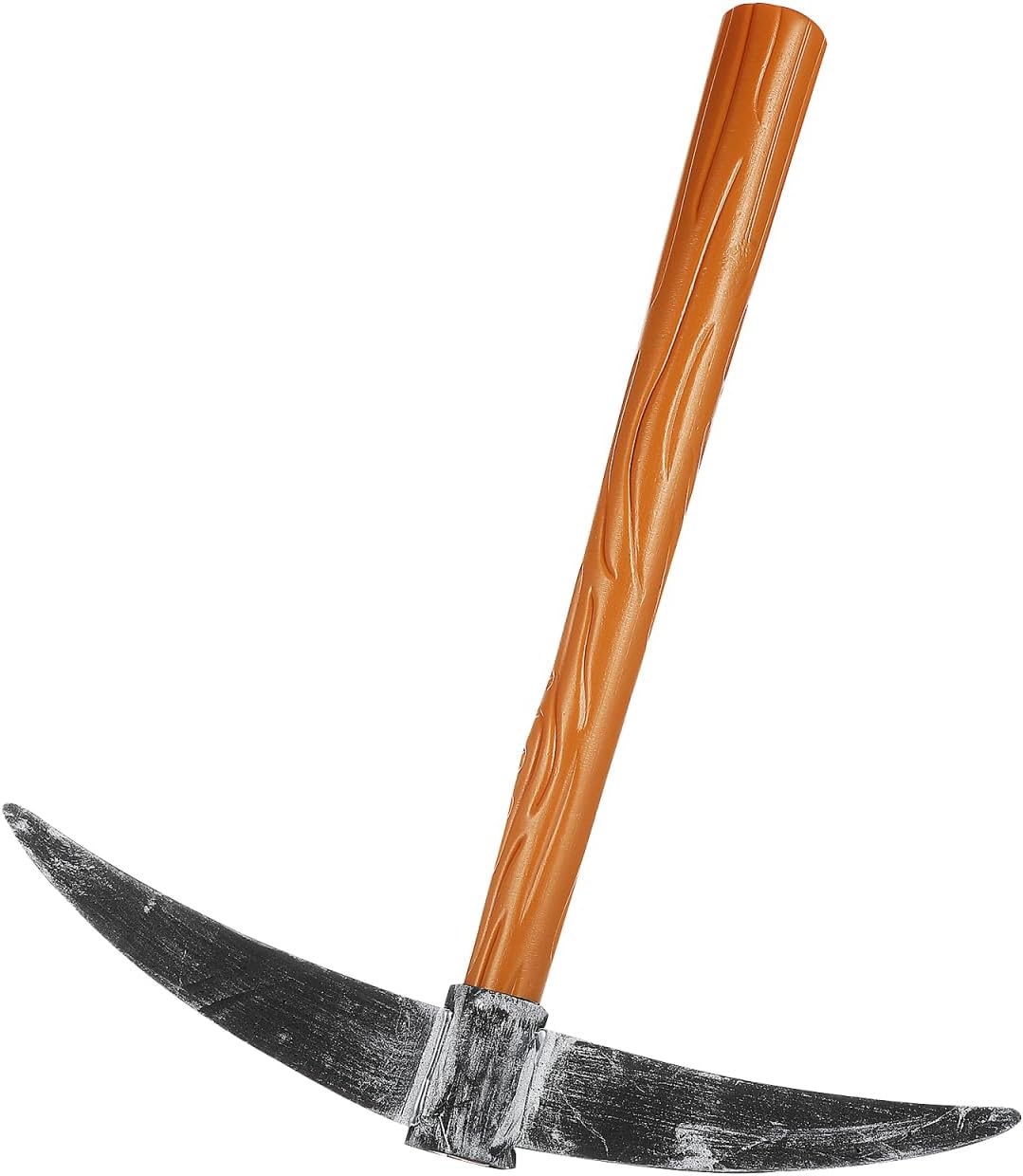 iplusmile Foam Pickaxe Prop 19.3In Small Costume Pick Axe Toy for Kids Miner Outfit Party Stage Performance