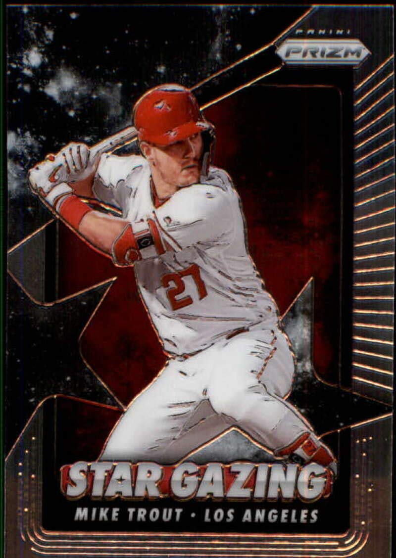 Amazon.com: 2020 Panini Prizm Star Gazing #1 Mike Trout Los Angeles Angels  Baseball Trading Card : Collectibles & Fine Art