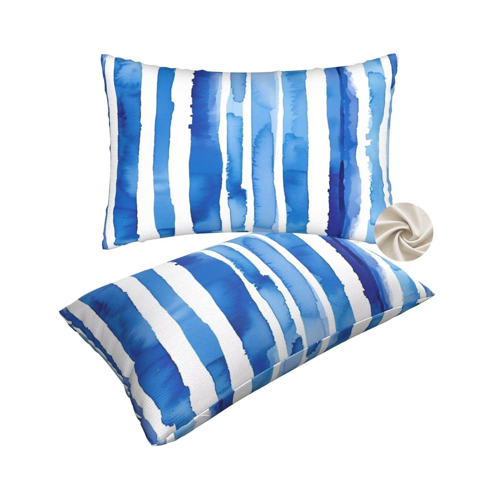 Coussin Canapé Décoration Maison avec ces Enveloppes Aquarelle 60x80cm
