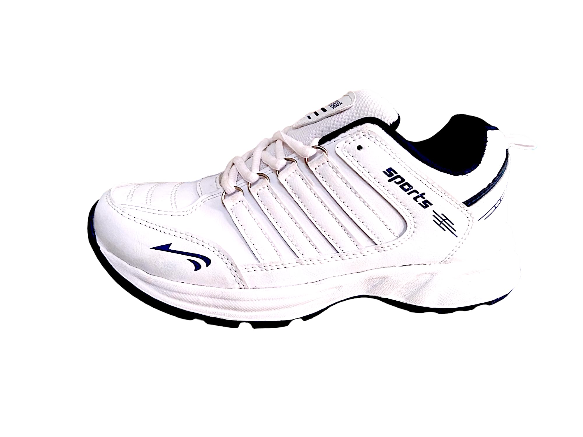 Pathar Sports Running, Walking & Gym Shoes with Lightweight Eva Sole Suitable for Both Men and Boys (White, 8) (B0CXYSSQDZ) Amazon Price History, Amazon Price Tracker