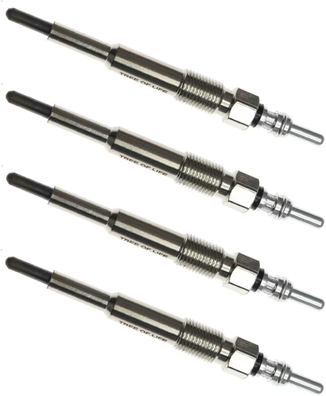 Engine Glow Plugs For Skoda For Octavia 2005 2006 2007 2008 2009 2010 Heater Glow Plugs Diesel Replacement Glow Ignition Plug N10591604