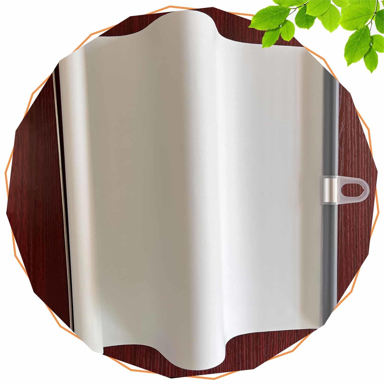 Larur Store enrouleur automatique rétractable pour fenêtres, écran solaire, 32-150 cm, blanc, 150 x 200 cm / 59x79in, idéal pour la cuisine et le bureau, facile à installer