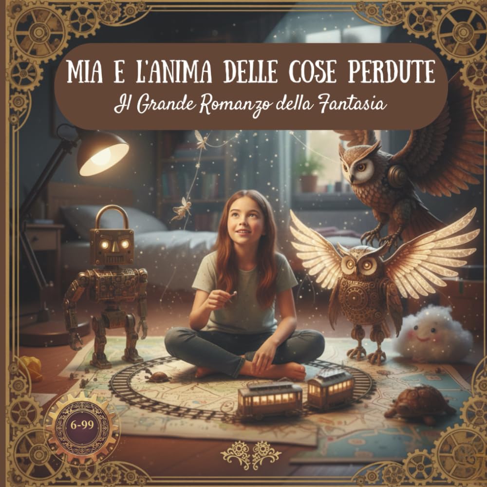MIA E L'ANIMA DELLE COSE PERDUTE: Il Grande Romanzo della Fantasia: Una storia magica sull'amicizia e il riciclo creativo per bambini (6-9 anni)