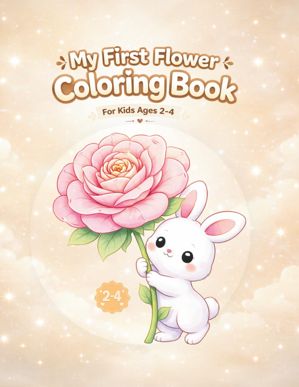 My first Flower Coloring Book
