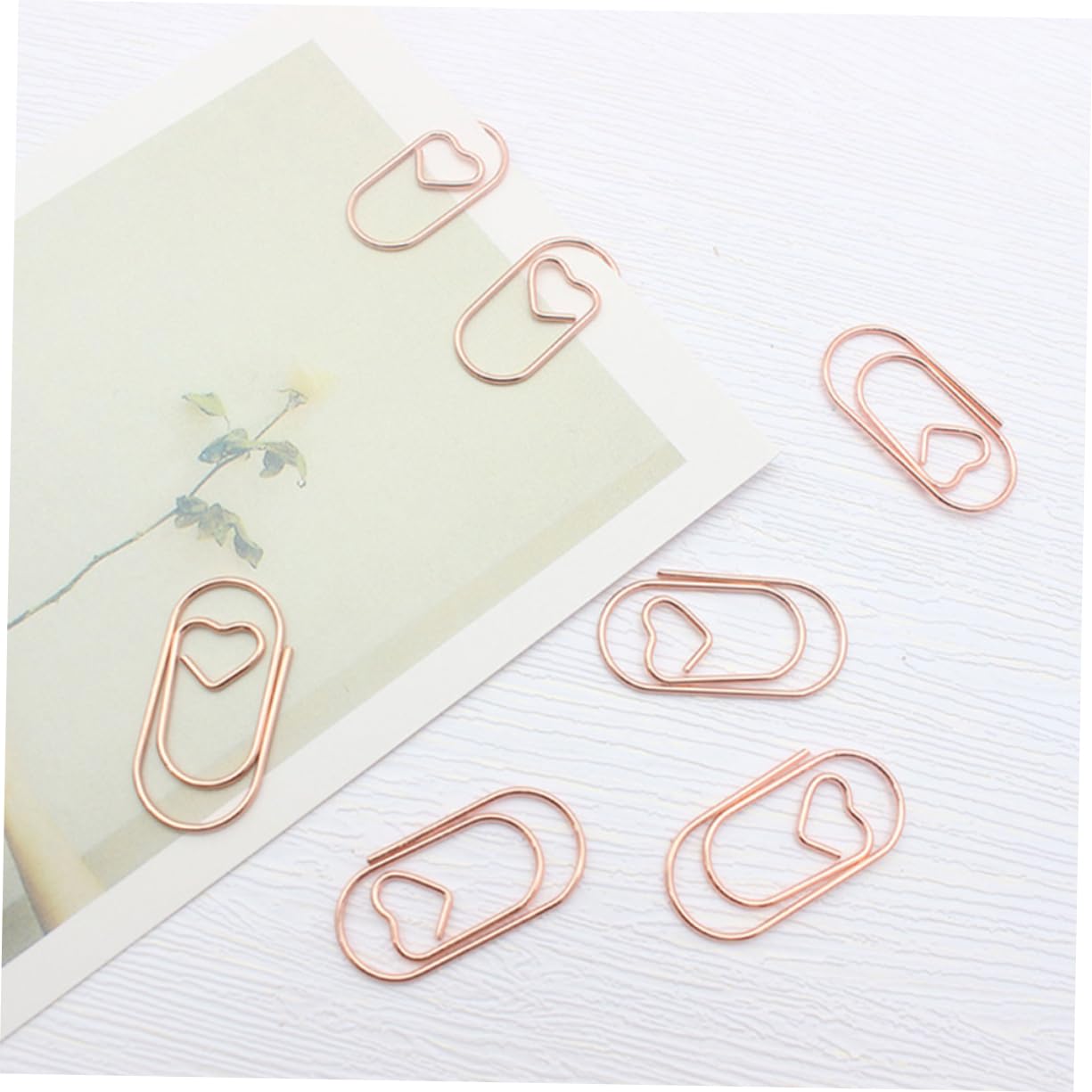 ARTIBETTER 5 Set Graffette Metalliche Clip Carta Creative Per Ufficio Scuola E Decorazioni Scrapbooking 200 Pezzi * 5