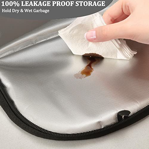 Image of Banana Car Trash Can Cute Fruit Pink Car Garbage Bag with Lid Hanging Waterproof Leak Proof Vehicle Storage Bin
