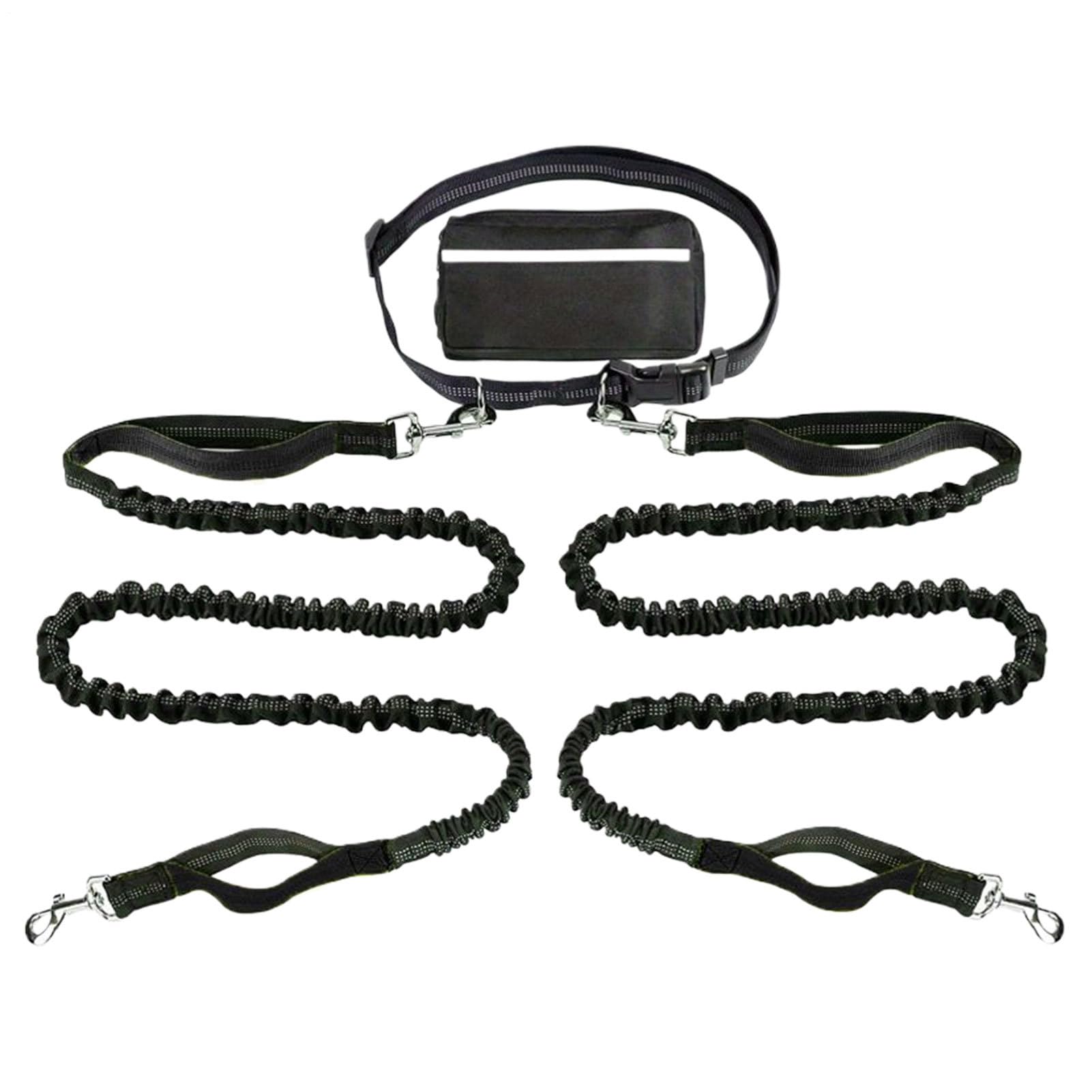 Laisse de dressage pour chiens de taille moyenne grande avec câble d'attache sac