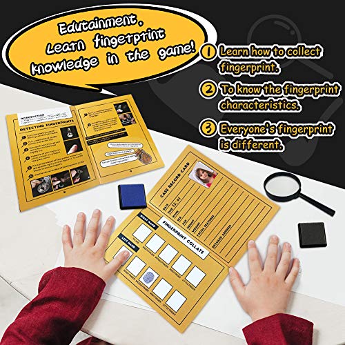Unglinga CA-HZDSYC13 Spy Kit For Kids Detective Outfit Fingerprint Toys Gifts thumb #2