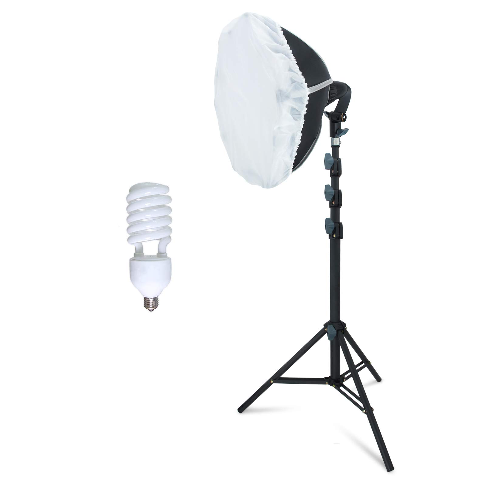 LINCO Lincostore Studio Round Lighting 15 inch Portrait Light Modern Style with Diffuser (Single Light) AM263