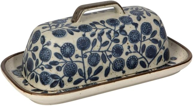 Elemental Butter Dish in Calendula by Danica Heirloom