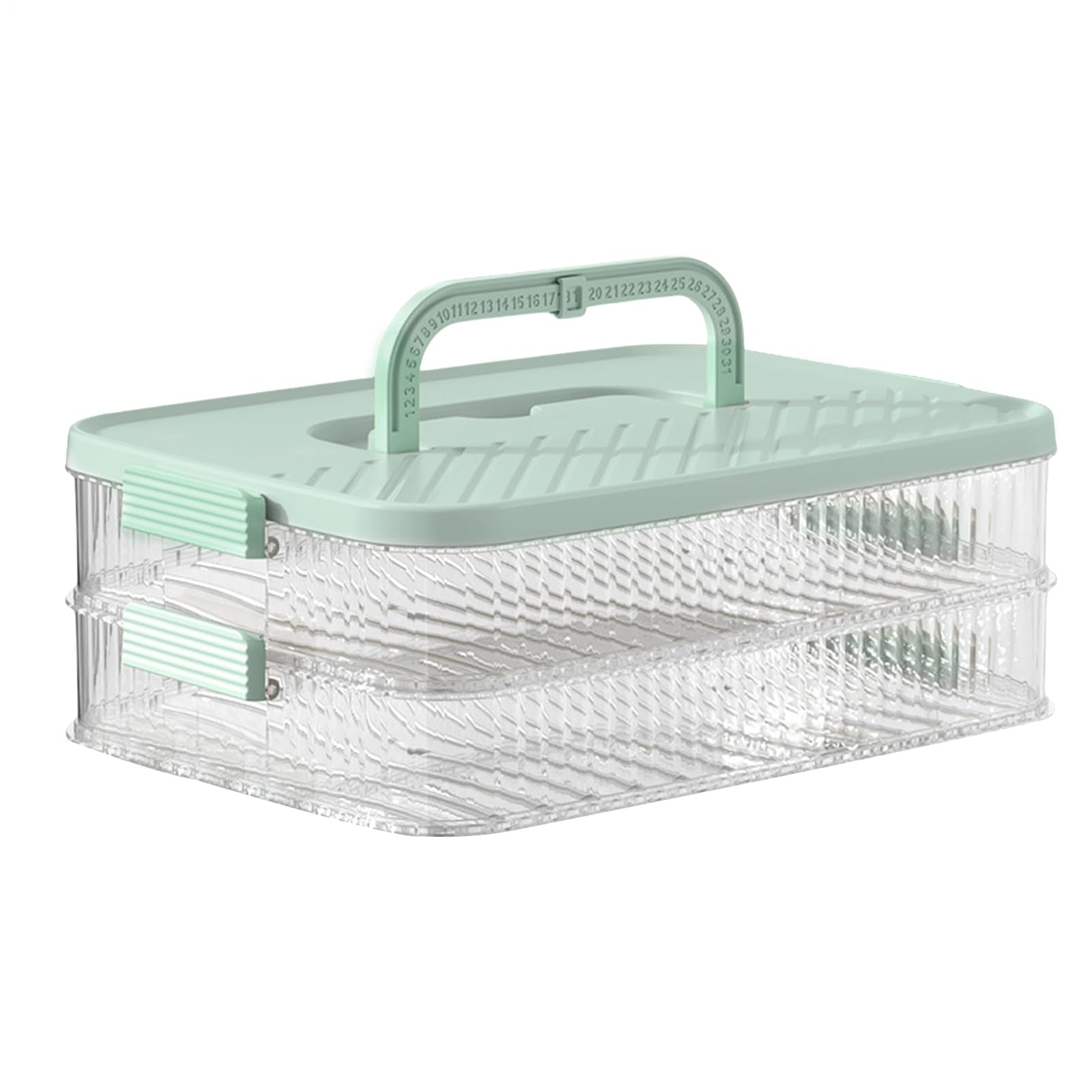 Meat Containers for Fridge Stackable Airtight Food Storage Boxes Set
