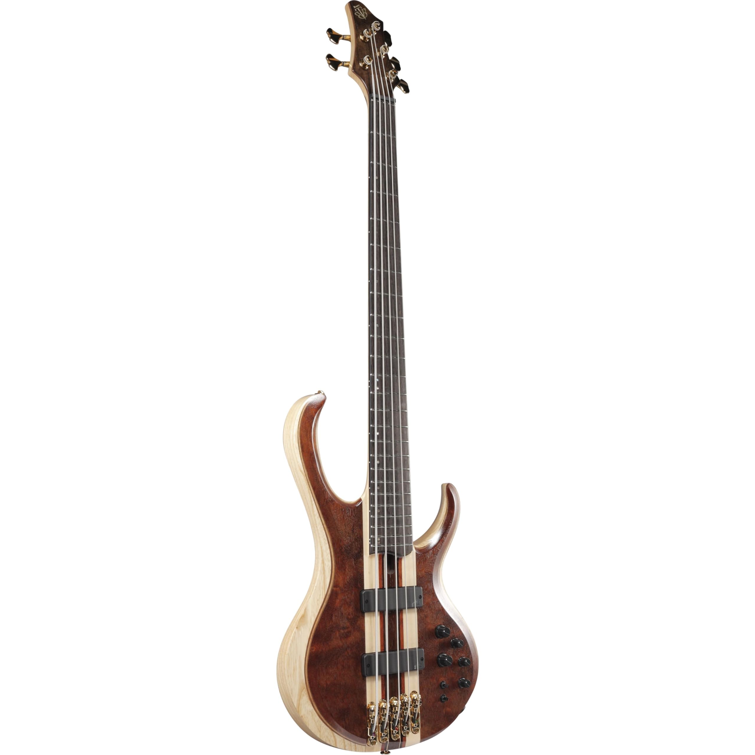 Amazon.com: Ibanez Premium BTB1835 Bass Guitar - Natural Shadow