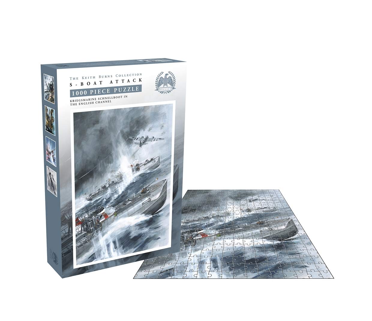 S-Boat attack - 1000 piece jigsaw puzzle
