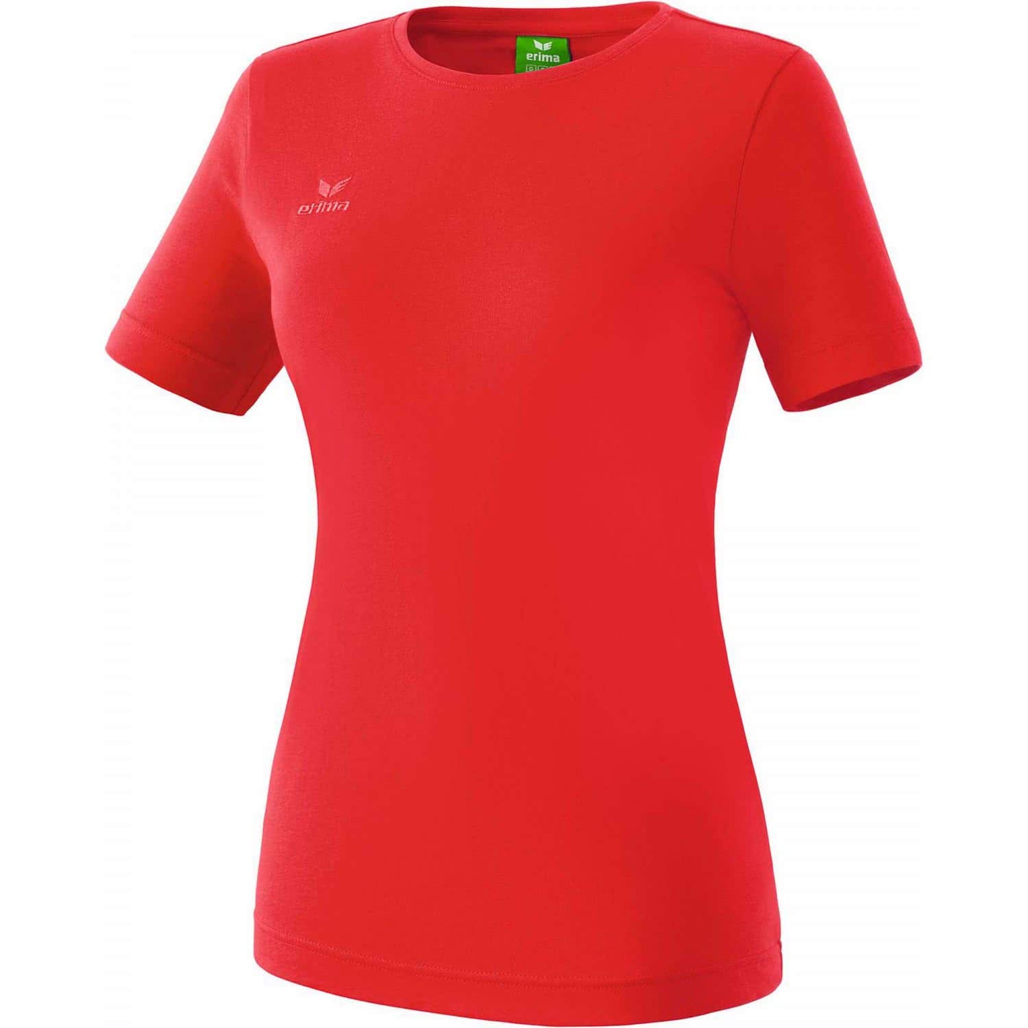 Erima Women's Casual Basics Functional Teamsports T-shirt - Red, Size 48
