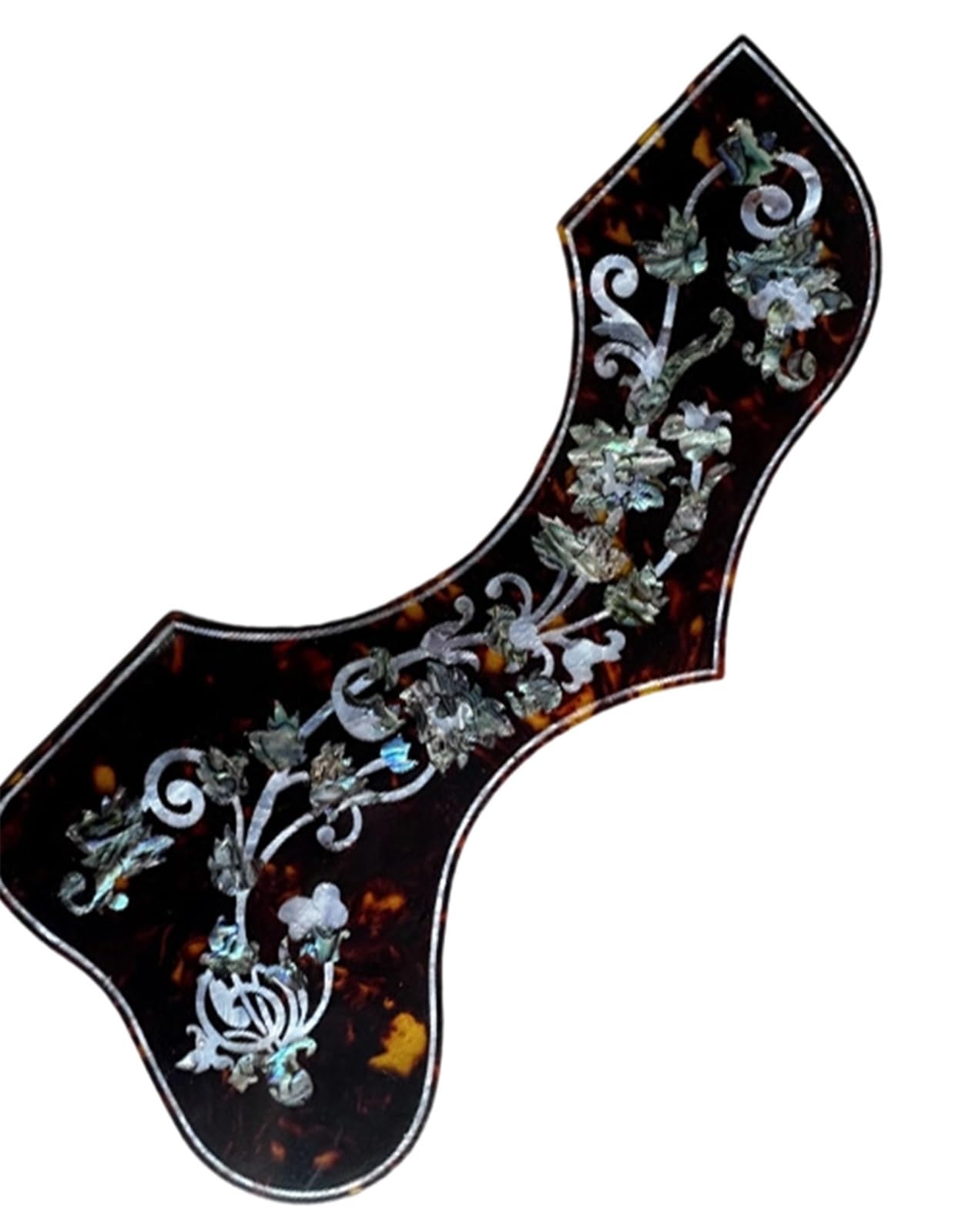 Uniwersalna osłona pickguardu do gitary akustyczne Pickguard do gitary akustycznej wykonany z celuloidu jest odporny na odkształcenia