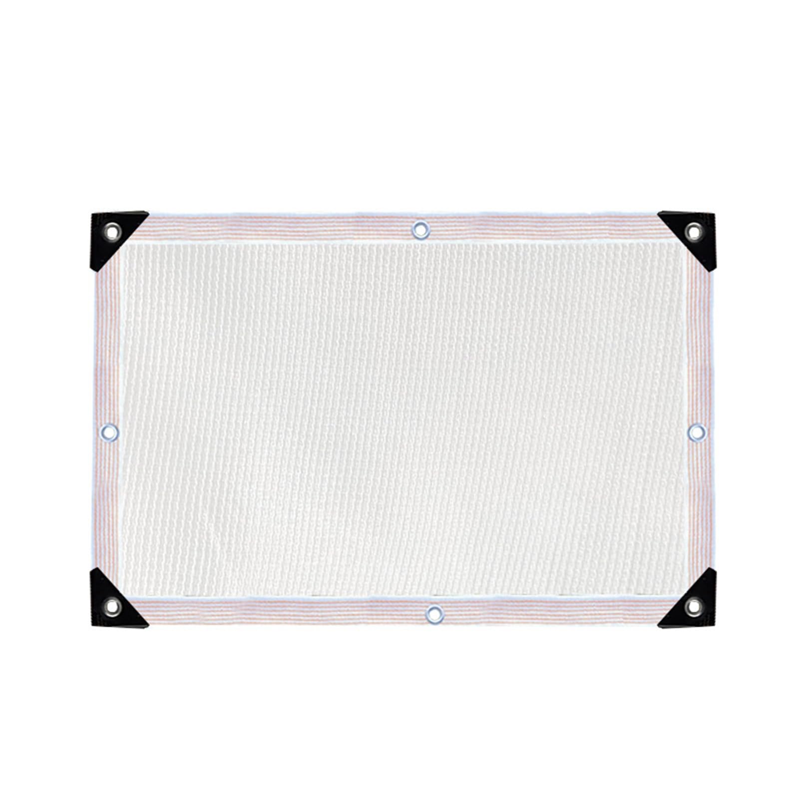 Filet solaire respirant pour serre et terrasse 4 x 8 m Housse en maille idéale Protection contre les poules Résistant aux UV et léger