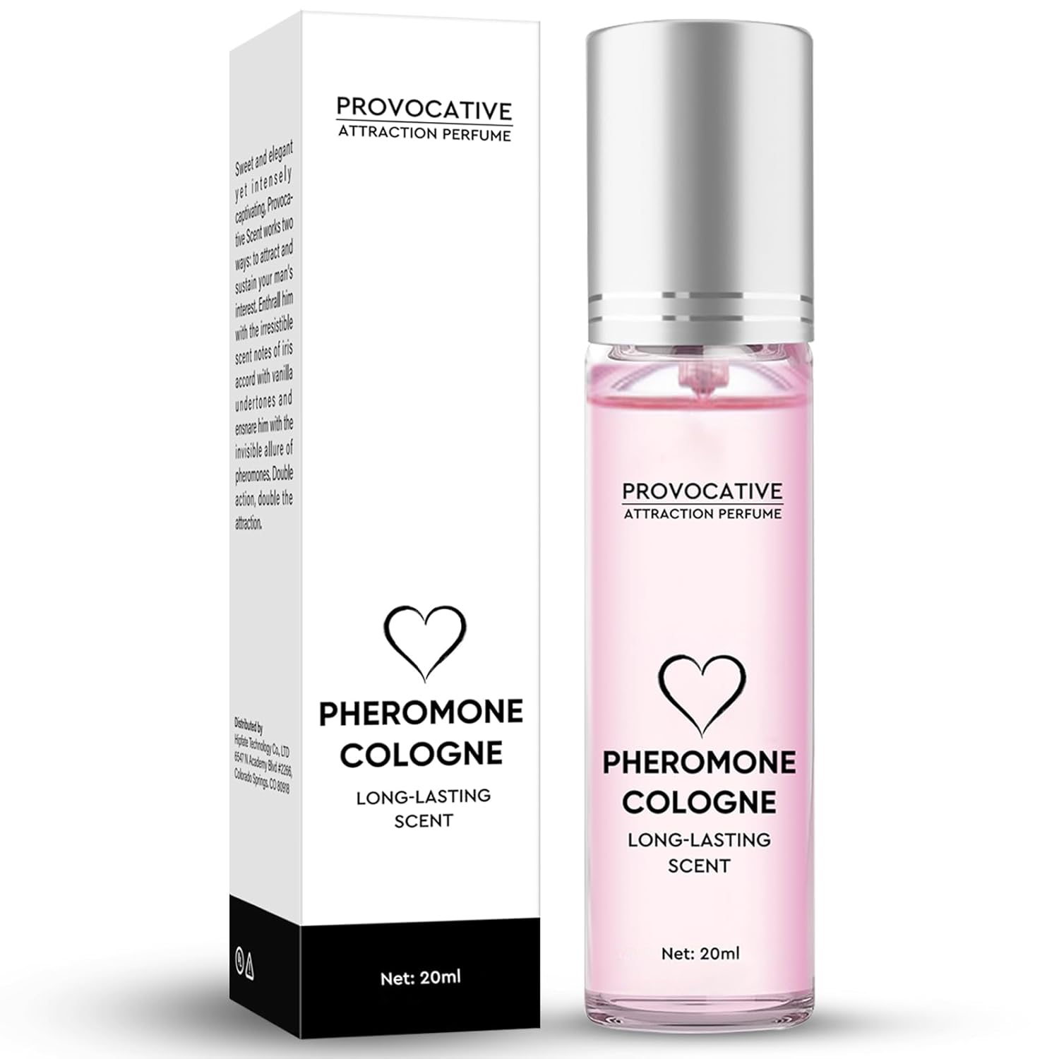 Richie House Pheromone Perfume for Women, Pheromone-Infused Roll-On Perfume for Women - 20ml Long-Lasting Scent to Unleash Allure & Confidence, Enhanced Attraction Formula