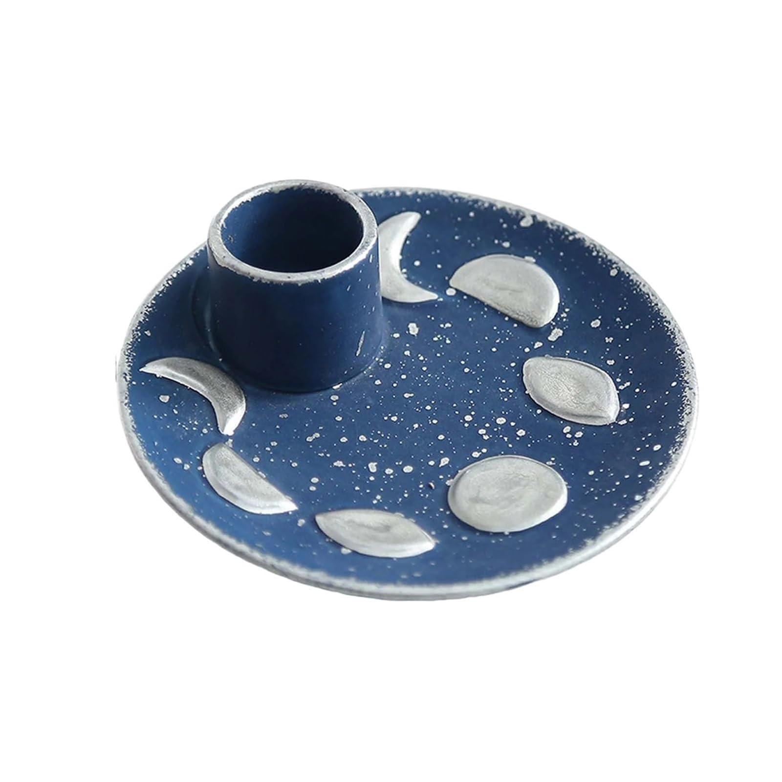 OOLA.DETAL Ceramics Sages Smudging Tray Incenses Burners Holder for Home Office Table Decoration and Aromatherapies