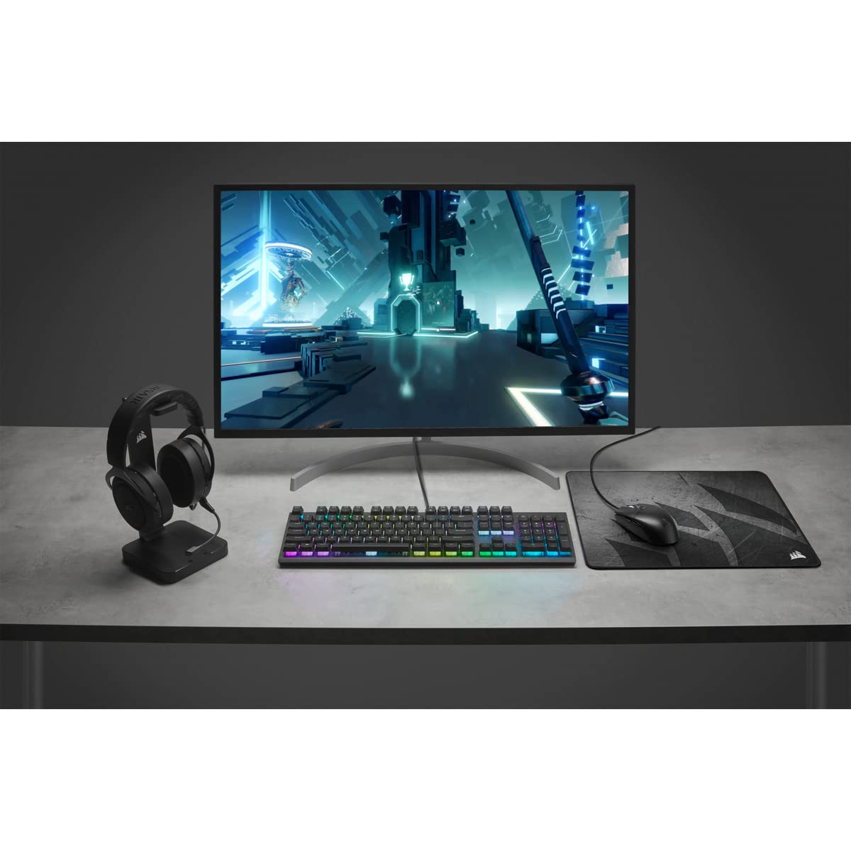 Corsair KATAR PRO XT Mouse Gaming Leggero, Forma Simmetrica, Per Una presa Claw oppure Finger, Pulsanti con Tecnologia Corsair QUICKSTRIKE, Sensore Ottico da 18.000 DPI, Nero