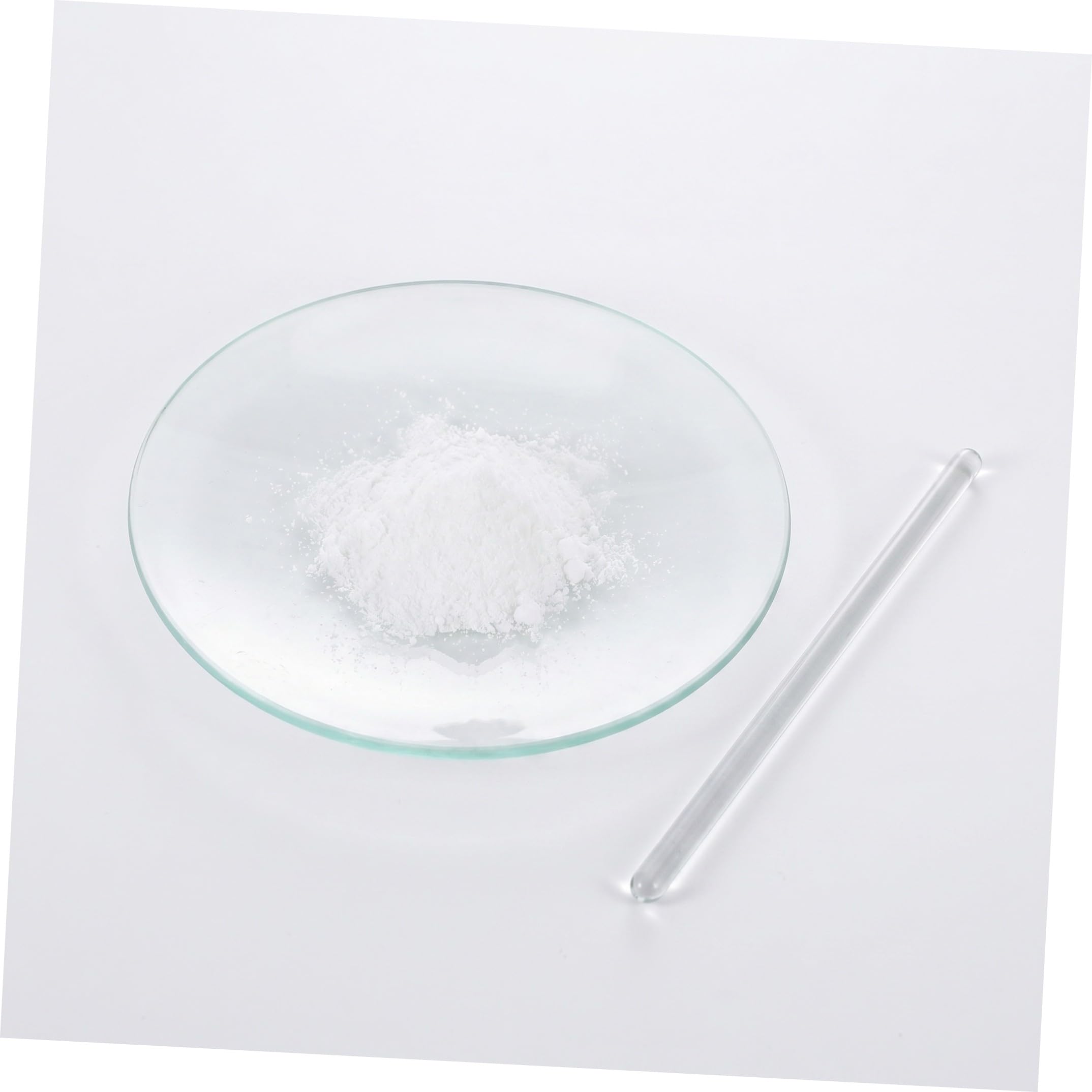 VALICLUD 10 Pezzi Vetro da Laboratorio Superficie Liscia per Esperimenti Scientifici con Piastra di Vetro Rotonda Resistente Verifiche Precise