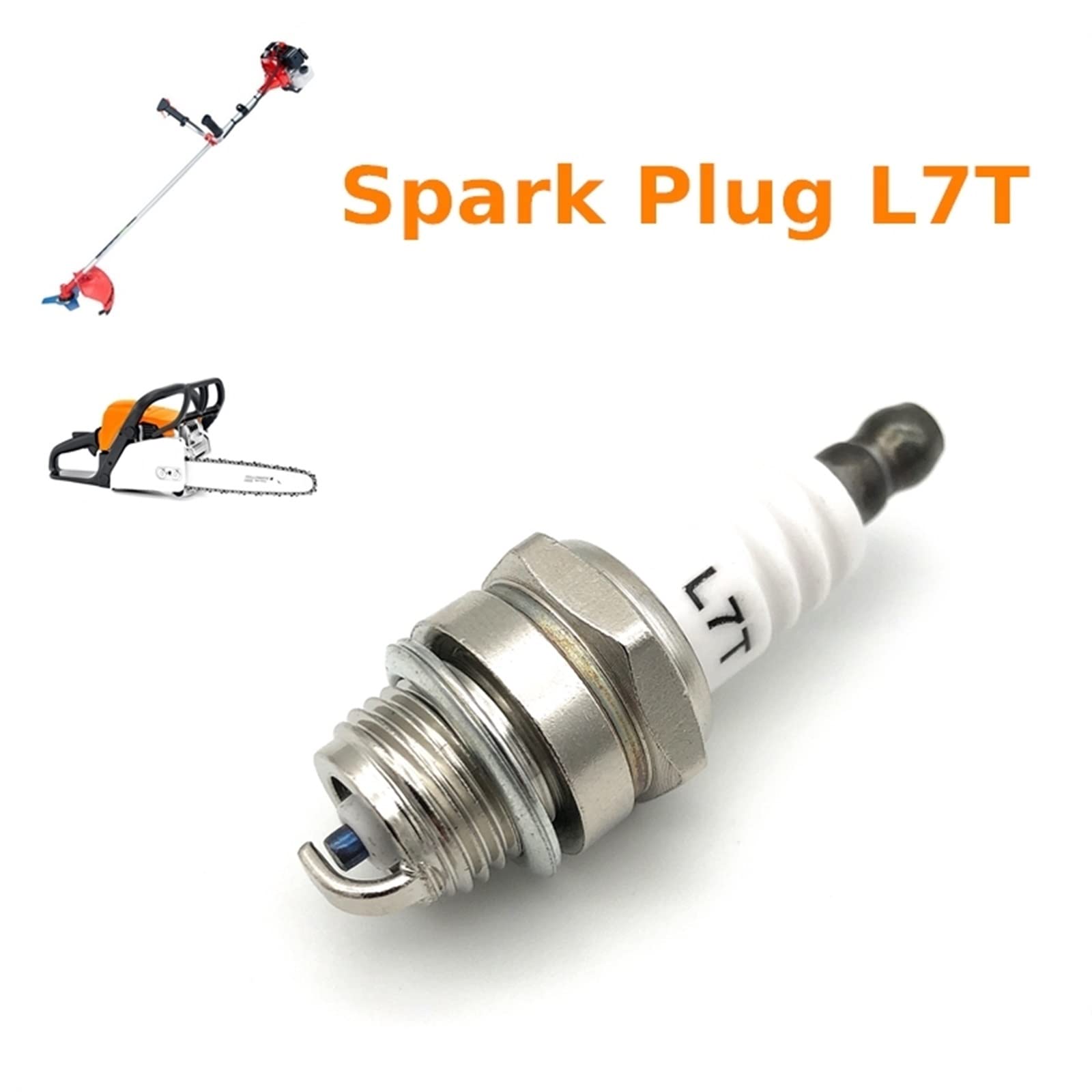 10 Pezzi di Candela for Motosega a Motore a Scoppio for Macchine da Giardino a Benzina