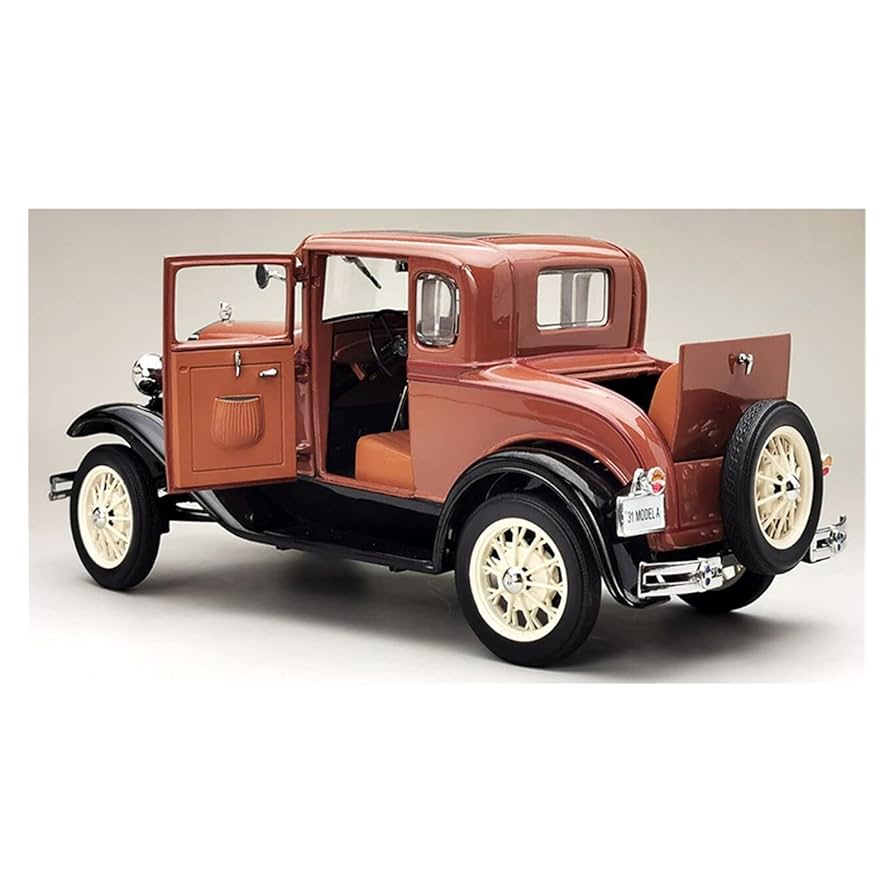 1931年型フォード　ミニカー ミニカー 1931 フォード・ホットロッド セダン 赤/黒 アメリカン