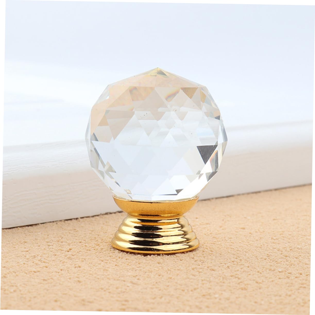 10 Tiradores creativos para Puertas de tocador, cajones, armarios de Cocina, pomos Sencillos, Tiradores para Muebles, pomo Dorado.