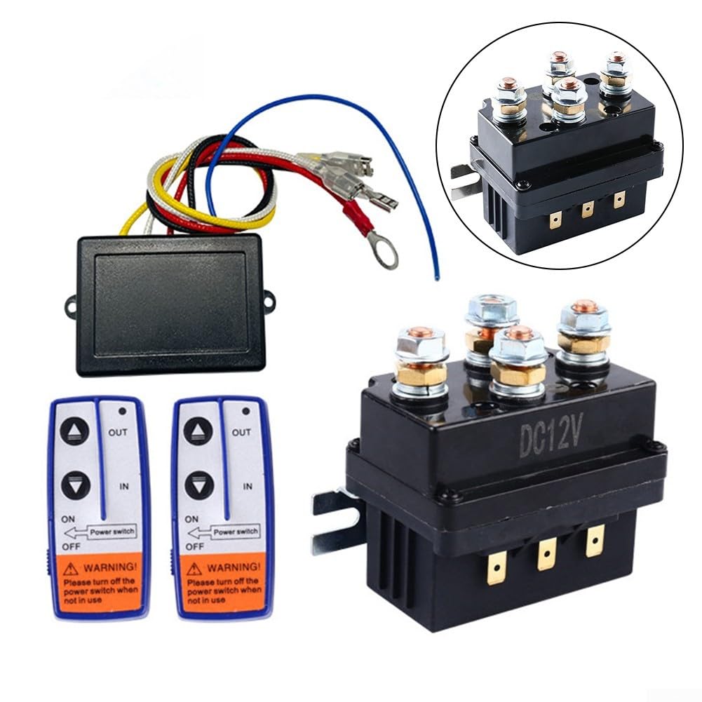 ABS pour treuil Contacteur Relais 12V 500A ABS pour treuil Contacteur